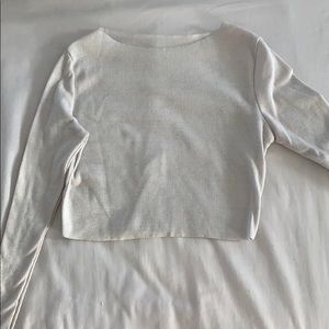 White long sleeve shirt